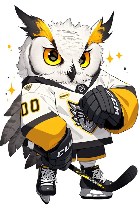 Hedwig, the Owls' mascot